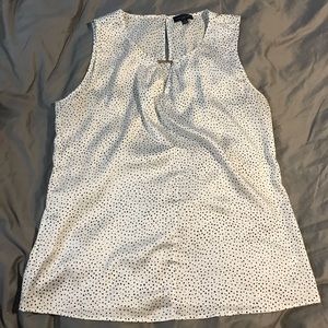 The Limited - Silk Tank Top with keyhole